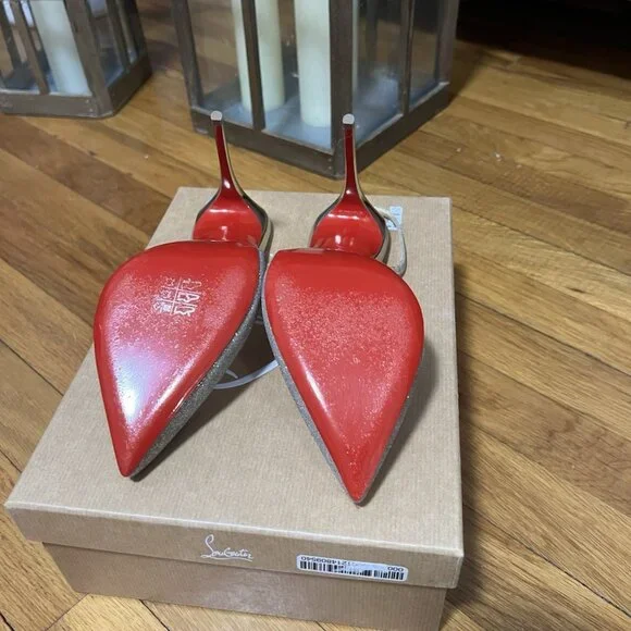 Christian Louboutin Optisexy 100 Glitter Mini - Picture 8 of 9